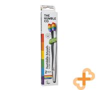 HUMBLE BRUSH Cepillo De Dientes Orgánico Y Suave Con Cerdas De Nylon 2 Pzs.