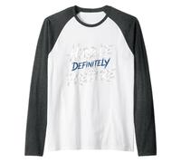 Humble But Definitely Some Pressure Confiado Discreto - Camiseta Manga Raglan