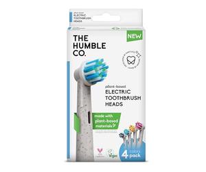 Humble - Cabezales de cepillo de dientes eléctricos a base de plantas suaves, compatibles con cepillos de dientes eléctricos Oral-B