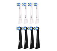 Humble Earth - Cabezales de cepillo de repuesto compatibles con cepillo de dientes Oral-B iO Series 2-10, cerdas suaves (mixto, paquete de 8)