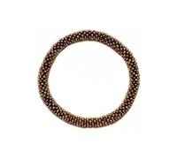 Humble Hilo - Pulsera de abalorio de vidrio hecha a mano para mujer, Una talla, Vidrio, vidrio