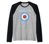 Humble Pie en el objetivo de la gira de Victoria 1980 Camiseta Manga Raglan