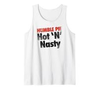 Humble Pie Hot N Nasty Logo Rojo y Negro Camiseta sin Mangas