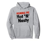 Humble Pie Hot N Nasty Logo Rojo y Negro Sudadera con Capucha