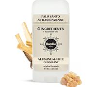 Humble todo desodorante natural, aluminio y paraben, Cruelty Free hombres y mujeres desodorante Palo Santo 1 paquete