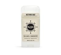 Humble todo desodorante natural, aluminio y paraben, Cruelty Free hombres y mujeres desodorante Palo Santo 1 paquete