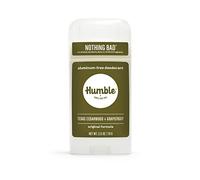 Humble todo desodorante natural, aluminio y paraben, Cruelty Free hombres y mujeres desodorante Tejas de madera de cedro y pomelo 1 paquete