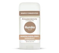 Humble Vegana toda desodorante natural simplemente sin aroma 1 paquete