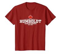 Humboldt Canada Camiseta, Niños, Arándano, 12 años