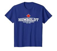 Humboldt Canada Camiseta, Niños, Azul Real, 2 años