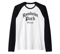 Humboldt Park Chicago Pride West Side Windy City 312 773 Camiseta Manga Raglan