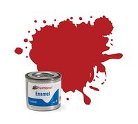 Humbrol AA1660 - Pintura de Esmalte, Rojo (153 Insignia Red Matt)