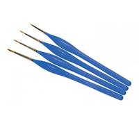 Humbrol AG4304 - Detalle Sable Cepillo Pack Tallas 00 , 0 , 1 , 2 - Nuevo