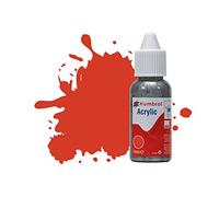 Humbrol DB0174 Pintura Acrílica No 174 Rojo Señal, Satinado