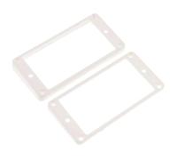 Humbucker - Anillos de montaje para guitarra eléctrica LP color blanco, 91,2 x 45 mm