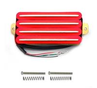 Humbucker Bridge STallation Made Simple Cuatro bobinas diseñadas para funcionar sin problemas en tu modelo favorito (rojo)