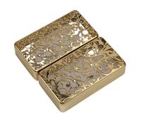 Humbucker - Carcasa de metal profesional para guitarra eléctrica, tapa para pastilla de guitarra, accesorios eléctricos con textura de latón