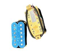 Humbucker De Guitarra Eléctrica Azul Con Tornillo Ajustable Para Impedancia De Salida De 6 Cuerdas 7.5 K/15 K Puente de guitarra eléctrica pastilla eléctrica