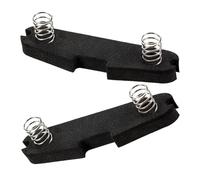 Humbucker - Juego de 2 piezas de espuma con resortes para guitarra eléctrica, juego de altura de bobina única