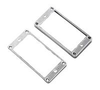 Humbucker - Marco de pastilla y puente a prueba de golpes, anillos de montaje para guitarras acústicas eléctricas y guitarras de aleación de aluminio