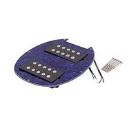 Humbucker - Pastillas de guitarra eléctrica para reparación de instrumentos de repuesto, piezas de reparación, marco de metal para pastillas de guitarra eléctrica S