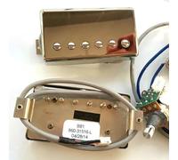 Humbuckers de guitarra eléctrica con arnés de cableado profesional, cubierta de níquel plateada, serie Gib BB1 BB2 BB, 1 Juego