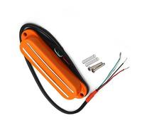 Humco Pickup Mini Dual Track 9K Para Reemplazo De Guitarra Eléctrica Disponible En Varios Colores Puente de guitarra eléctrica pastilla eléctrica(Orange)