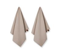 Humdakin 2 Paños de cocina ecológico Humdakin 45x70 cm Light stone