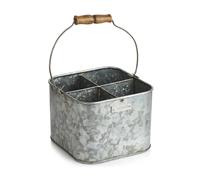 Humdakin Caja de almacenamiento zinc Humdakin 25x25 cm