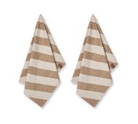 Humdakin Paño de cocina Humdakin Recycled 45x70 cm 2 unidades Beige candy