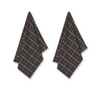 Humdakin Paño de cocina Humdakin Recycled 45x70 cm 2 unidades Brown plaid