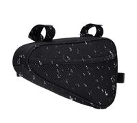 Humdcdy Bolsa para cuadro de bicicleta de montaña, bolsa triangular para montar en bicicleta, bolsa de almacenamiento para marco triangular de gran capacidad para viajes por carretera de montaña