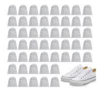 Humdcdy Bolsas para Zapatos no Tejidas,50 Fundas Antipolvo para Zapatos antiamarilleo - Bolsa organizadora de Almacenamiento de Zapatos no Tejidos con cordón para aislar el Polvo y Mantener los