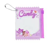 Humdcdy Bolsas pequeñas para joyería de Viaje,Bolsa pequeña Transparente con Cremallera - Bolsa organizadora de exhibición Transparente con candado para Joyas de Viaje | Bolsa de Almacenamiento para