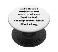 humectado sin molestias sin effs dado hidratado en mi propio carril PopSockets PopGrip Adhesivo