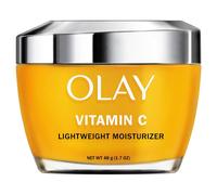 Humectante facial ligero de vitamina C Olay - Brighten - Even Tone - Hydrate - Crema antienvejecimiento ligera para manchas oscuras y piel seca 1.7 o