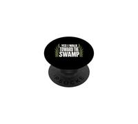 Humedales Entusiasta Estanque Hábitat Humedales Ecología Pantano Vida PopSockets PopGrip Adhesivo