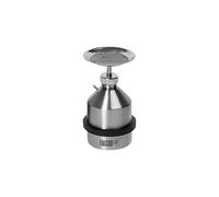 FALCON Humedecedor de ahorro con toma de tierra, acero inoxidable, capacidad 1 l