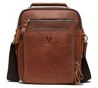 HUMERPAUL Man Bag, Bolso de Mano Unisex Adulto, Mh573-marrón