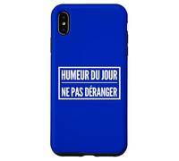 Humeur Du Jour Ne Pas Déranger | Timide Tranquille Solo Carcasa para iPhone XS MAX