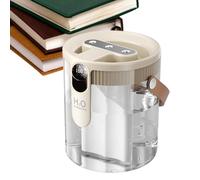 Humidificador - 16x13,7 cm 2,5 litros | 5 niveles de niebla humidificador de escritorio, con 3 boquillas, para dormitorio en casa escritorio viaje habitación de noche dormitorio de niños, hidratante