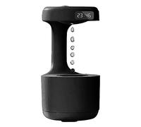 Humidificador antigravedad de 800 ml ultrasónico con pantalla LED y temporizador de 8 horas para oficina y dormitorio