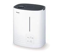 Beurer LB55 Humidificador con Tecnología de Vaporización de Agua Caliente, Espacios Hasta 50 m², Máxima Nebulización 400Ml/H, 365 W, Depósito 6 Litros, Blanco