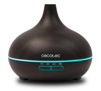 Cecotec Humidificador Ultrasónico y Difusor de Aromas con Temporizador Pure Aroma 300 Yin. 10 W, 300 ml, Temporizador hasta 6 Horas, 7 Colores LED, Función Aromaterapia, Ultrasilencioso