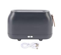 Humidificador con efecto llama USB de 180 ml, doble modo, difusor de bajo nivel de ruido con luz RGB, ideal para oficina, gimnasio y hogar, 5 V 10 W.