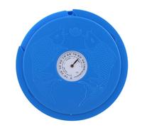 Humidificador con orificio para sonido de guitarra, humidificador con orificio para sonido ABS para guitarra acústica, supresor de retroalimentación de guitarra antisecado con (azul)