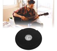 Humidificador con orificio para sonido de guitarra, humidificador con orificio para sonido ABS para guitarra acústica, supresor de retroalimentación de guitarra antisecado con (negro)