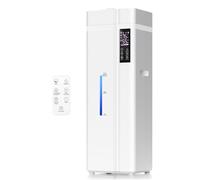 Humidificador de 13 L/3.43 galones para habitación grande, cobertura de 800 pies cuadrados, tiempo de funcionamiento de 100 horas, control automático de humedad, llenado superior, humidificadores para