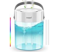 Humidificador de Aire, LUUGUYI 3L Top-Fill Humidificador Bebes con 2 Boquillas y 7 Colores, Ultrasónico Humidificador Silencioso para Plantas, Dormitorio Hogar Oficina
