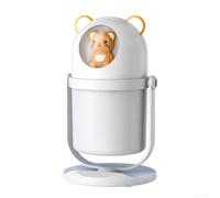 Humidificador de aire para habitación silenciosa, atomizador de gran capacidad, USB, luz nocturna silenciosa, humidificador pequeño purificador de aire para sala de estar, habitación de bebés y niños